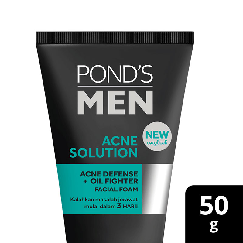 Ponds Men Facewash Acne Solution 50g