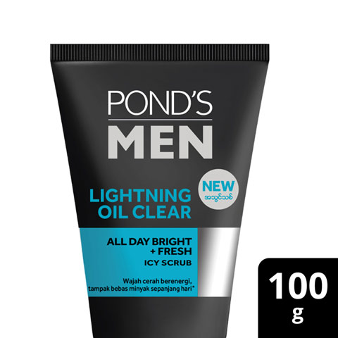 Pond's Men Facewash Lightning Oil Clear 100g