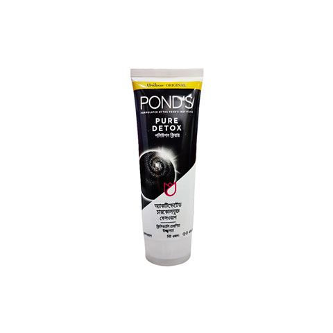 Pond's Pure Detox Pollution Clear Activated Charcoal Facewash 50g