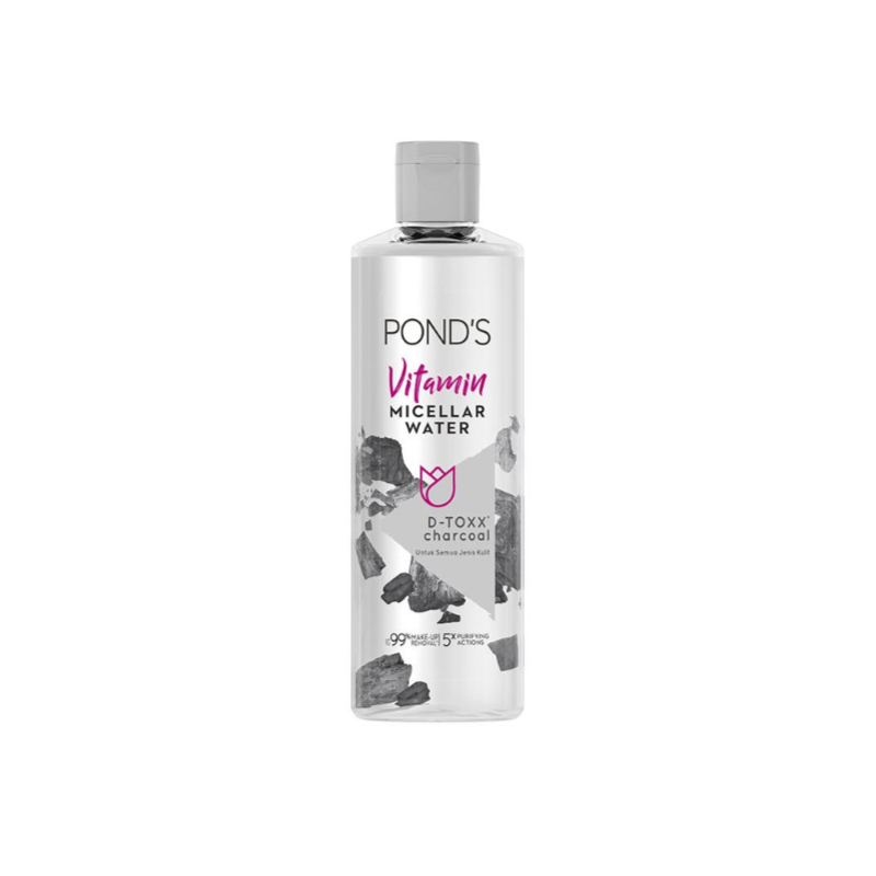 Pond's Vitamin Micellar Water 100ml - D-Toxx Charcoal