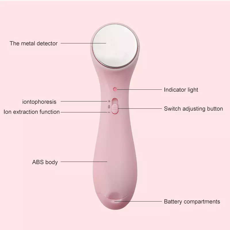 Portable Electronic Vibration Apparatus Face Cleaner Massager