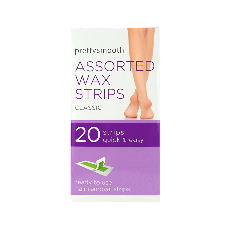 Pretty Smooth Assorted Wax Strips - 20 Strips