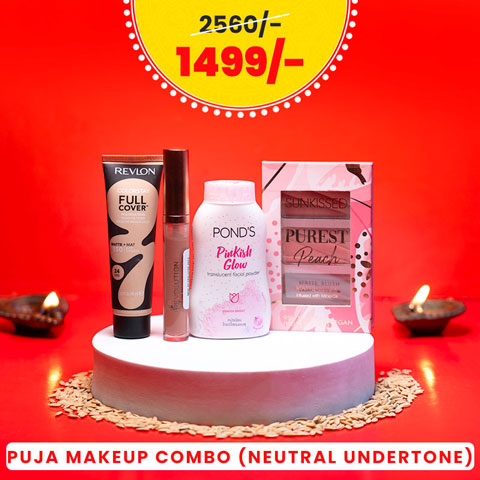 Puja Makeup Combo (Neutral Undertone)