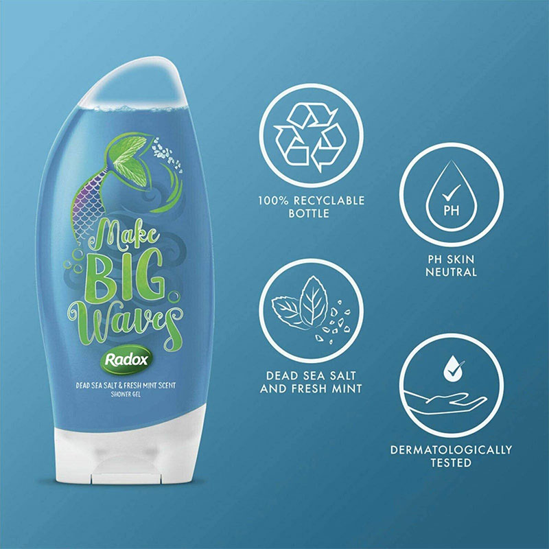 Radox Make Big Waves Shower Gel - 250ml