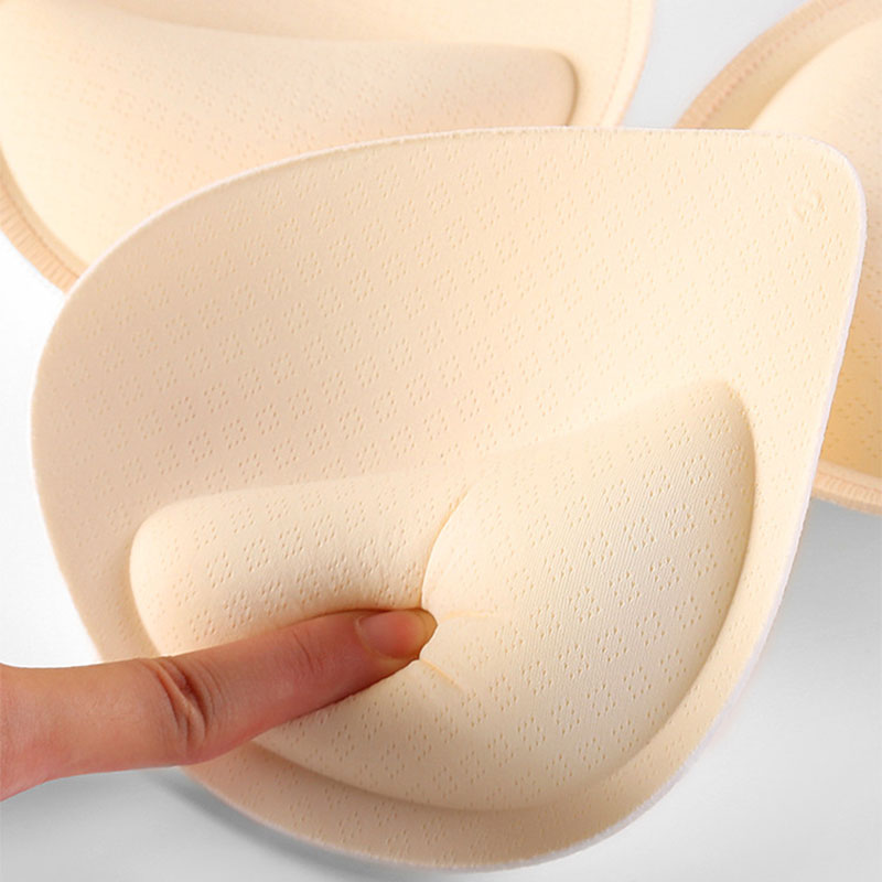 Removable Push Up Sponge Bra Pads - Half Moon