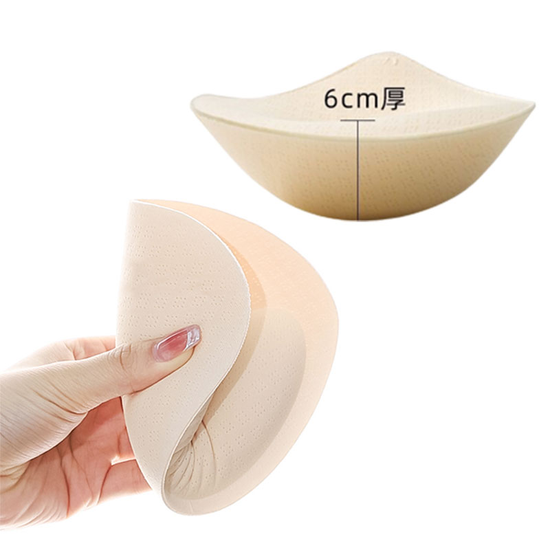 Removable Push Up Sponge Bra Pads - Half Moon