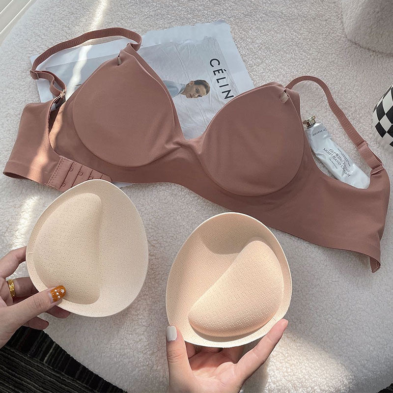 Removable Push Up Sponge Bra Pads - Half Moon