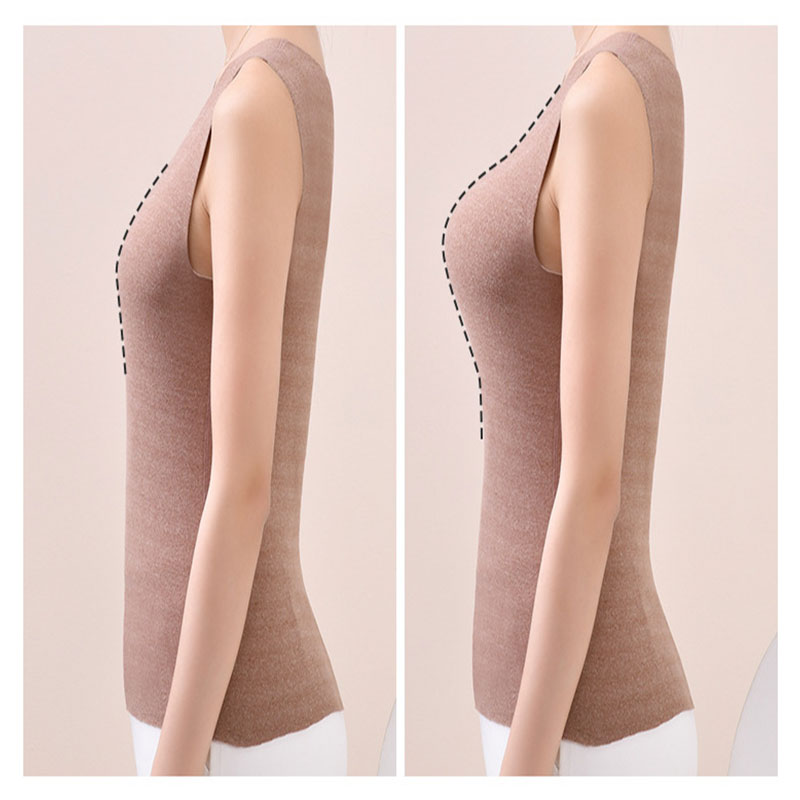 Removable Push Up Sponge Bra Pads - Half Moon