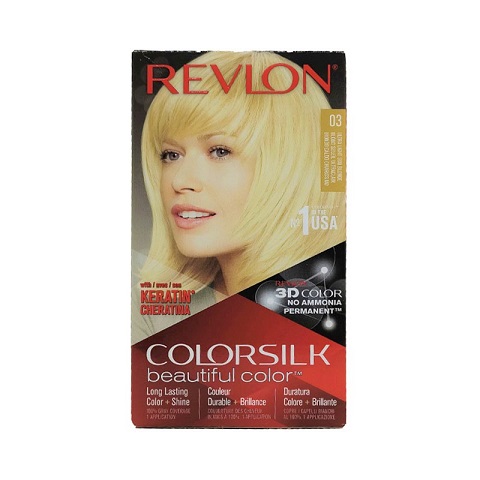 Revlon Colorsilk Beautiful 3D Hair Color - 03 Ultra Light Sun Blonde