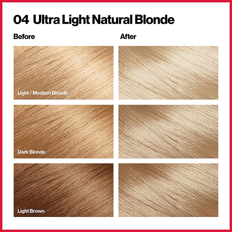 Revlon Colorsilk Beautiful 3D Hair Color - 04 Ultra Light Natural Blonde