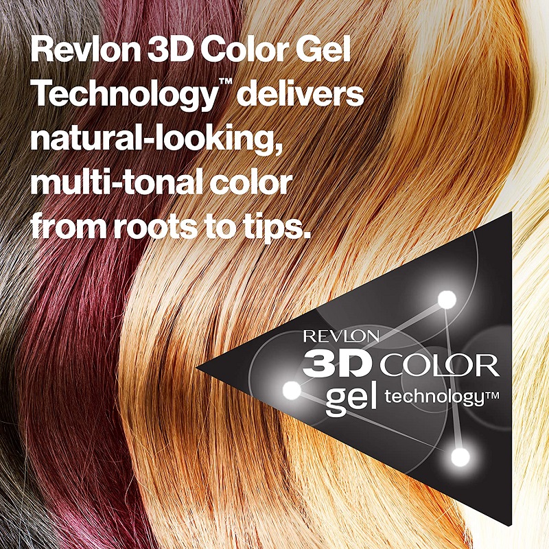 Revlon ColorSilk Beautiful 3D Hair Color - 12 Natural Blue Black