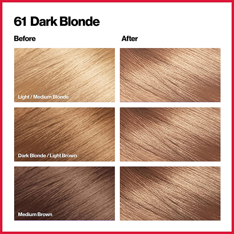 Revlon Colorsilk Beautiful 3D Hair Color - 61 Dark Blonde