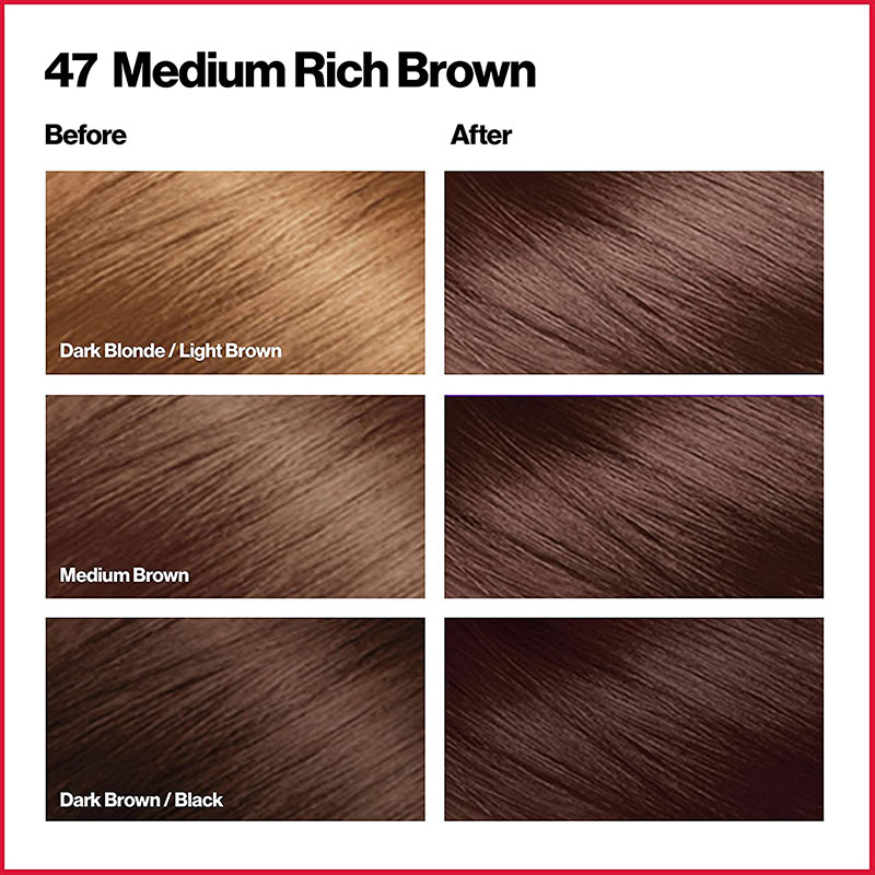 Revlon Colorsilk Beautiful Color - 47 Medium Rich Brown