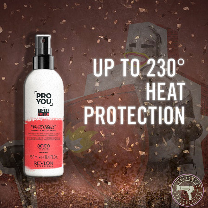 Revlon Pro You The Fixer Shield Heat Protection Styling Spray 250ml