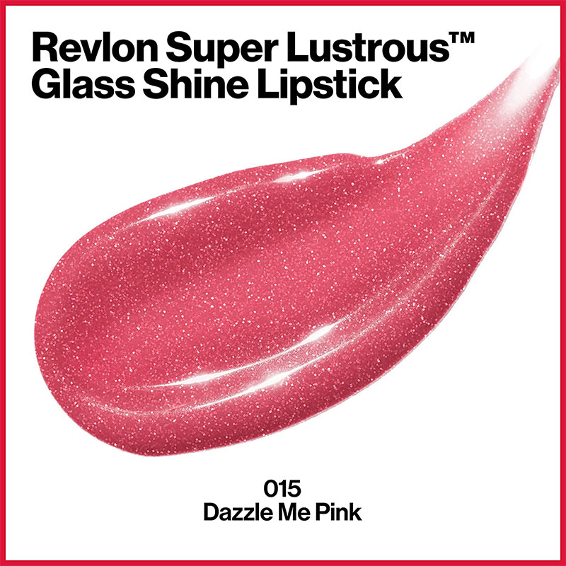 Revlon Super Lustrous Glass Shine Lipstick 3.1g - 015 Dazzle Me Pink
