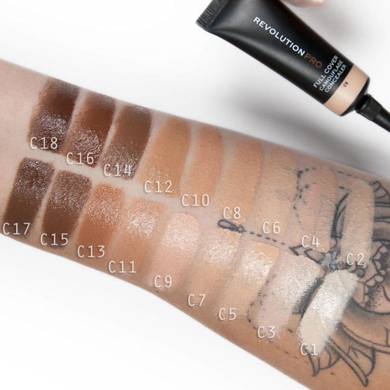Makeup Revolution Pro Full Cover Camouflage Concealer 8.5ml - C8