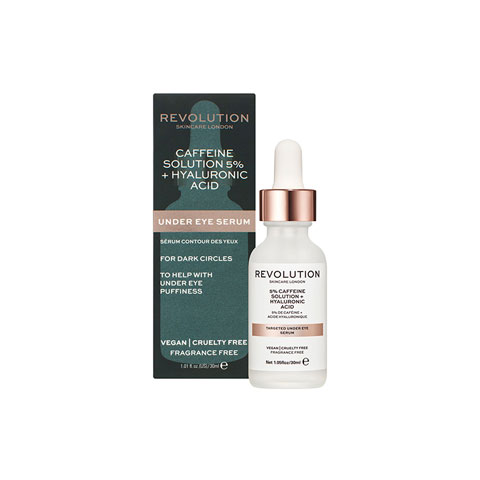 Revolution Skincare 5% Caffeine + Hyaluronic Acid Targeted Under Eye Serum 30ml