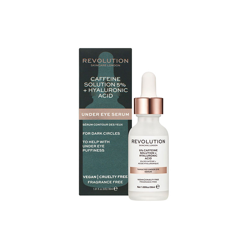 Revolution Skincare 5% Caffeine + Hyaluronic Acid Targeted Under Eye Serum 30ml