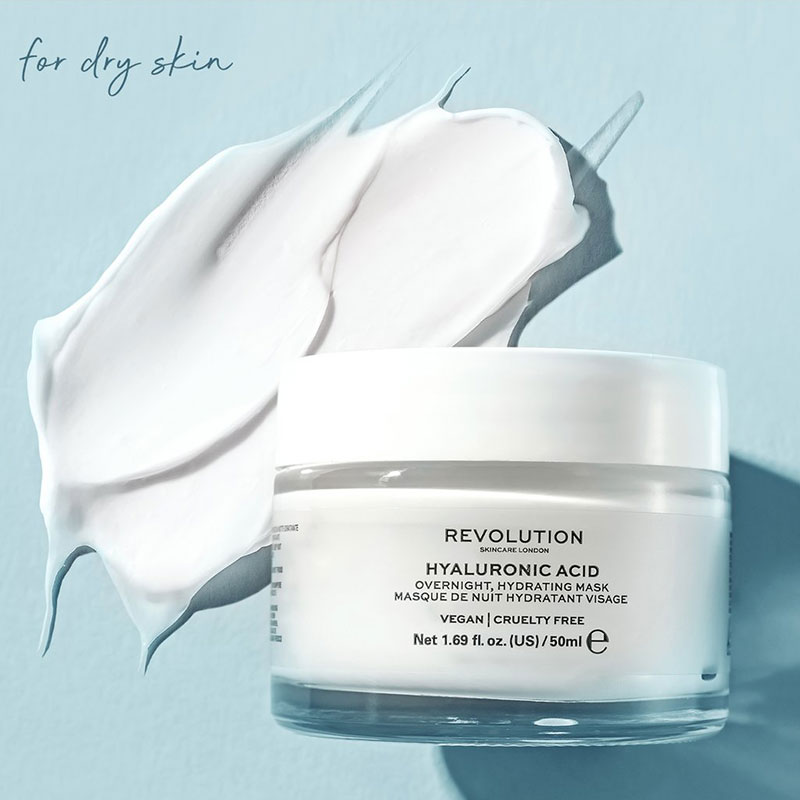 Revolution Skincare Hyaluronic Acid Overnight Hydrating Mask 50ml