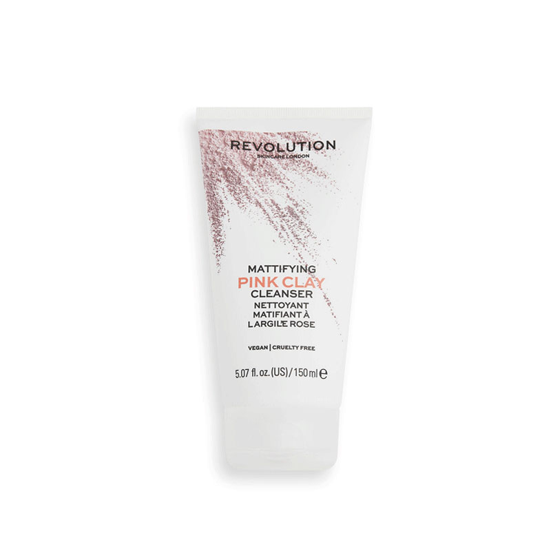 Revolution Skincare Mattifying Pink Clay Cleanser 150ml