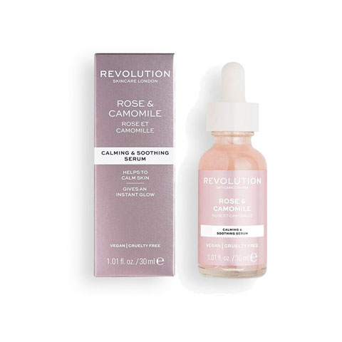 Revolution Skincare Rose & Camomile Calming & Soothing Serum 30ml