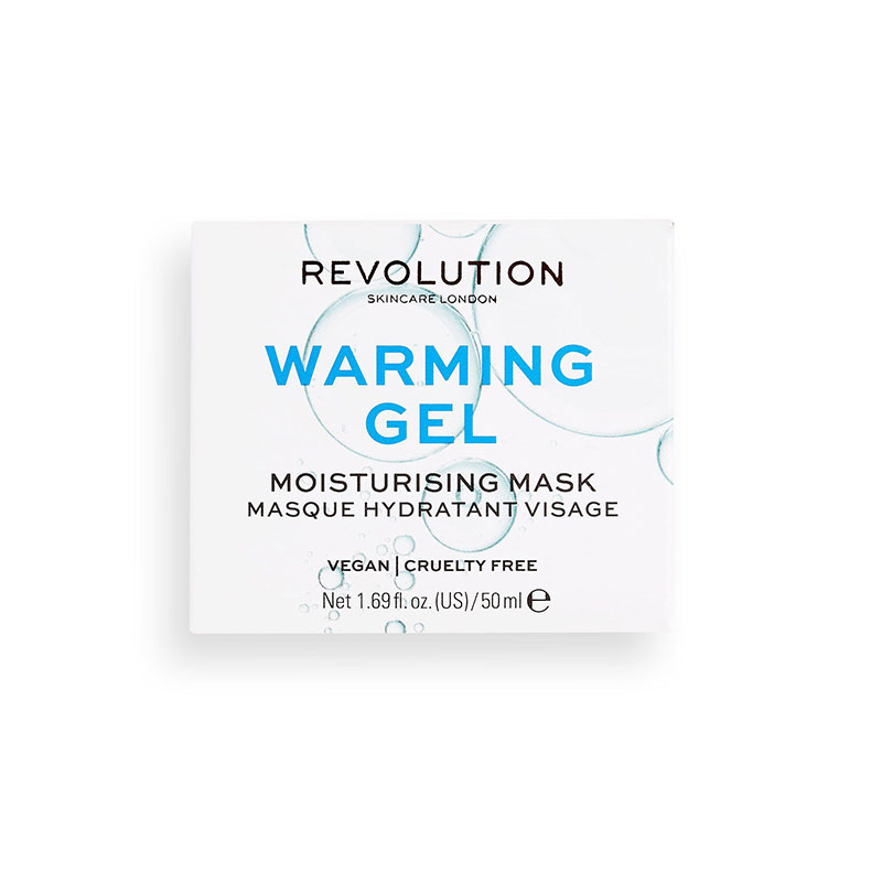 Revolution Skincare Warming Gel Moisturising Face Mask 50ml