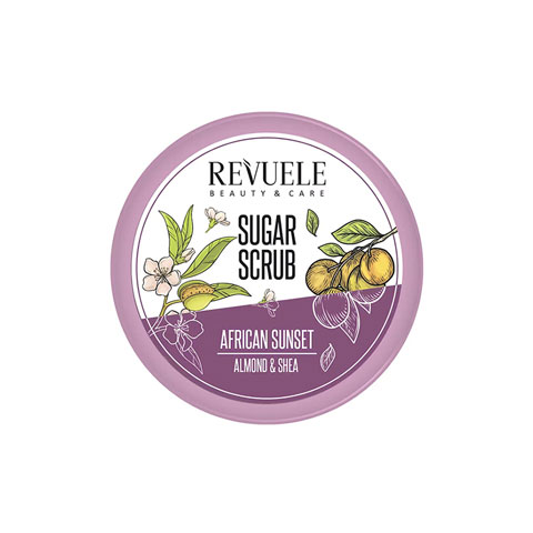 Revuele Almond & Shea Sugar Scrub 200ml - African Sunset