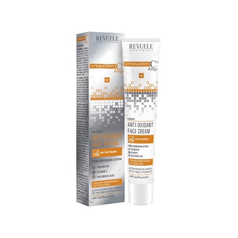 Revuele Beauty & Care Vitanorm C+ Energy Night Anti Oxidant Face Cream 50ml