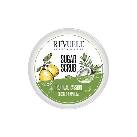 Revuele Coconut & Marula Sugar Scrub 200ml - Tropical Passion