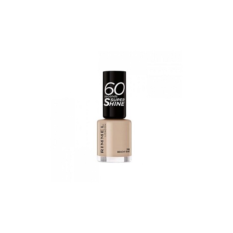 Rimmel 60 Seconds Super Shine Nail Polish 8ml - 706 Beachy Bae