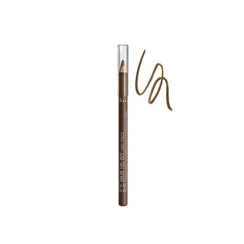 Rimmel Brow This Way Fibre Eyebrow Pencil - 002 Medium