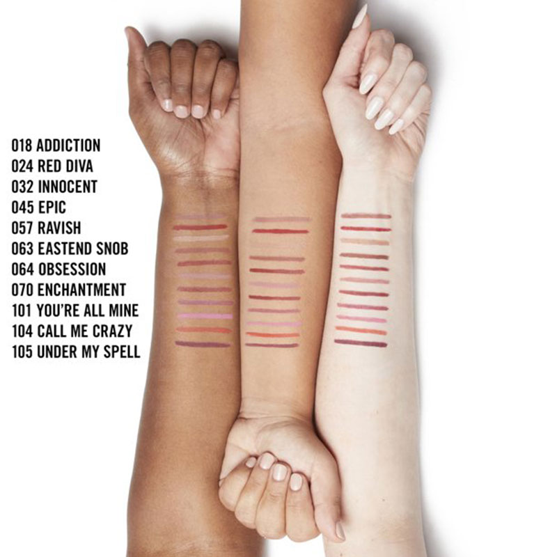 Rimmel Exaggerate Full Colour Lip Liner 0.25g - 024 Red Diva
