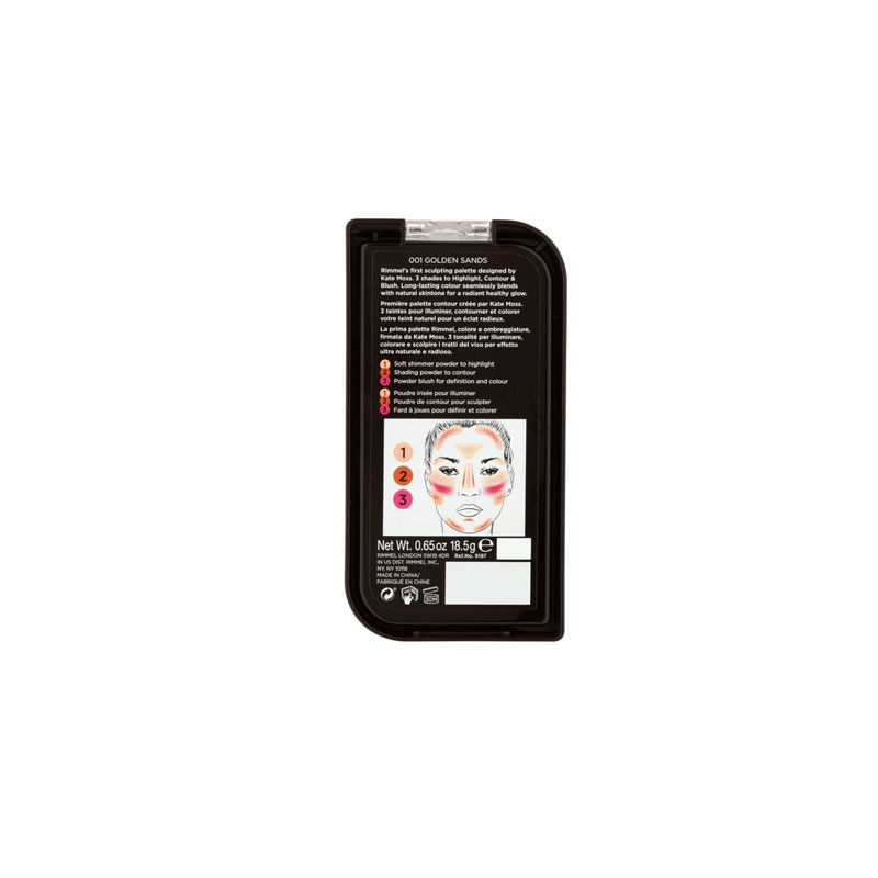 Rimmel London Kate Sculpting Palette - 001 Golden Sands