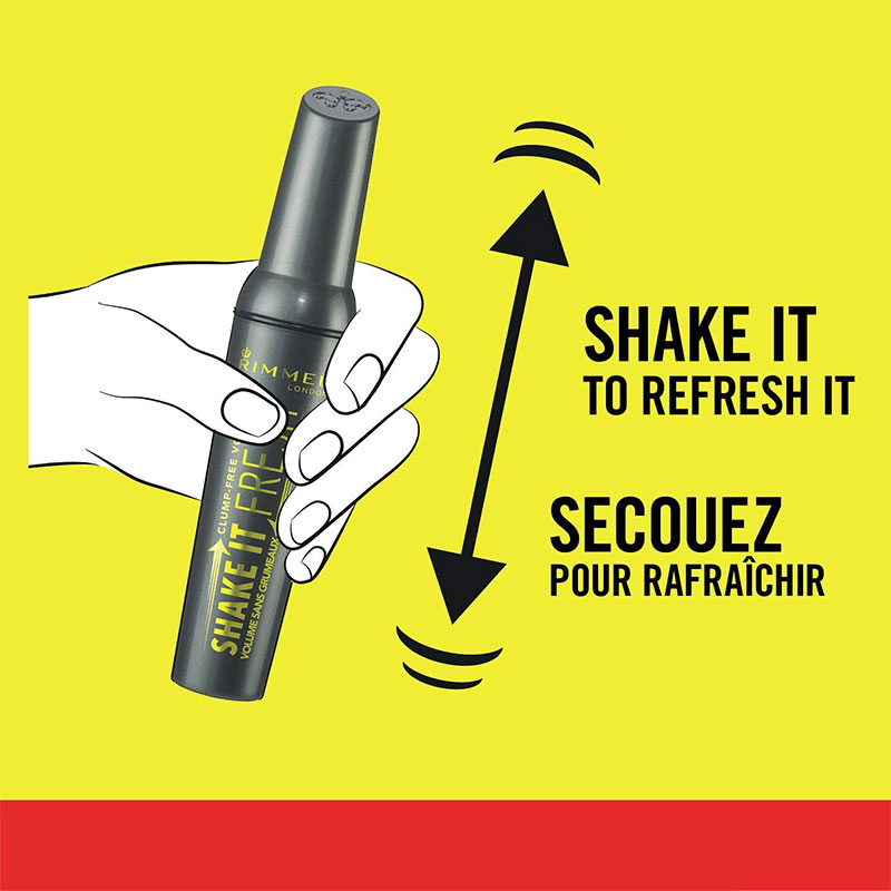 Rimmel London Volume Shake Mascara 9ml - 001 Black