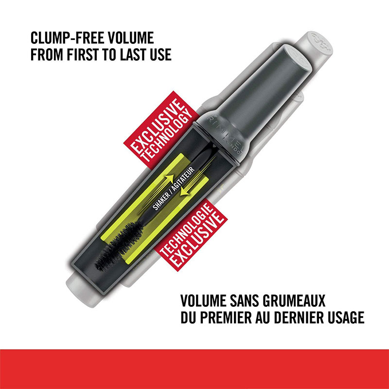Rimmel London Volume Shake Mascara 9ml - 001 Black