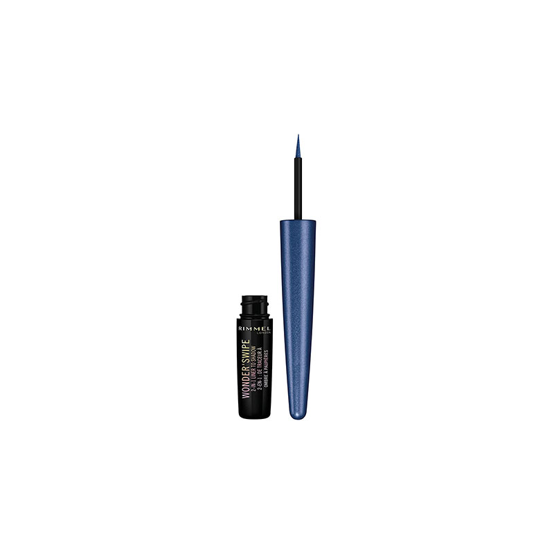 Rimmel Wonder Swipe 2-in-1 Glitter Eyeliner 1.7ml - Front Stage
