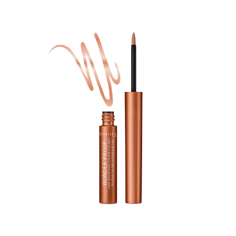Rimmel Wonder'Proof 24HR Waterpoof Colour Eyeliner - 001 True Copper