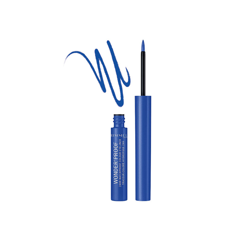 Rimmel Wonder'Proof 24HR Waterpoof Colour Eyeliner - 005 Pure Blue