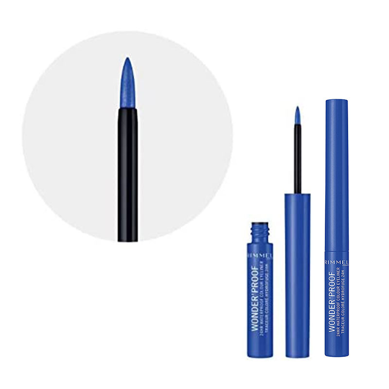 Rimmel Wonder'Proof 24HR Waterpoof Colour Eyeliner - 005 Pure Blue