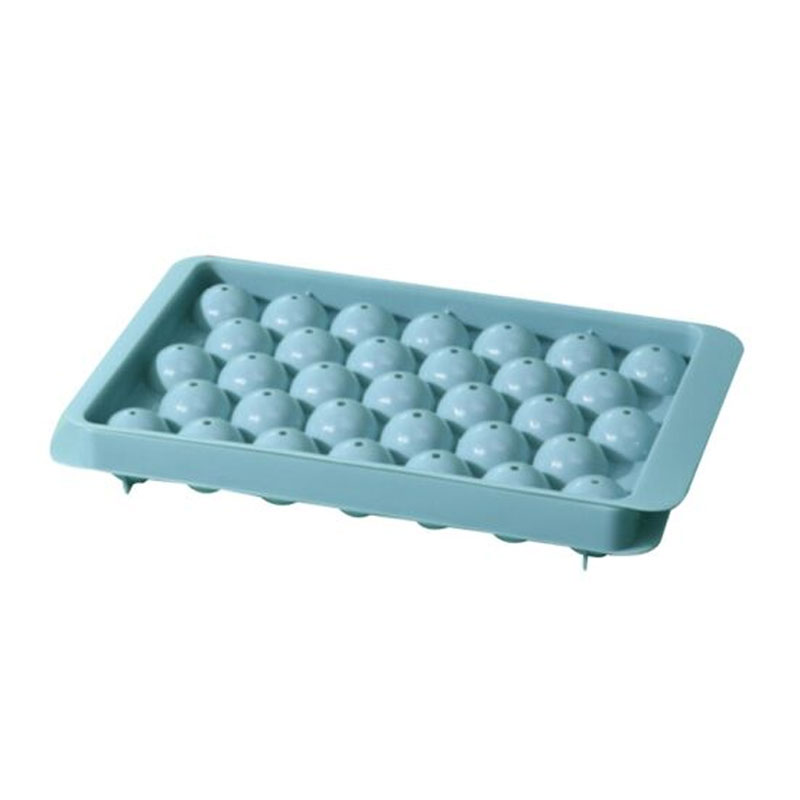 Round Mould Large Plastic Ice Cube Maker Tray - Sky Blue
