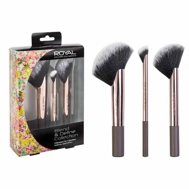 Royal Cosmetics Connections Blend & Define Collection Brushes Set