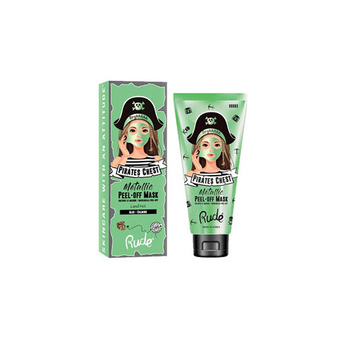 Rude Pirates Chest Metallic Peel Off Mask 60ml - Land Ho