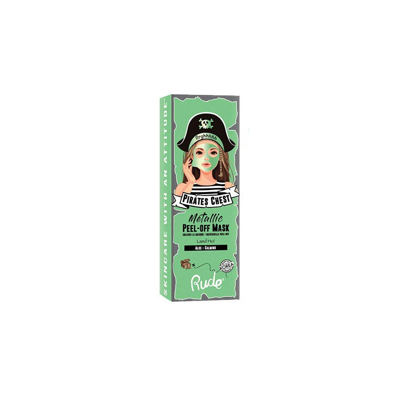 Rude Pirates Chest Metallic Peel Off Mask 60ml - Land Ho