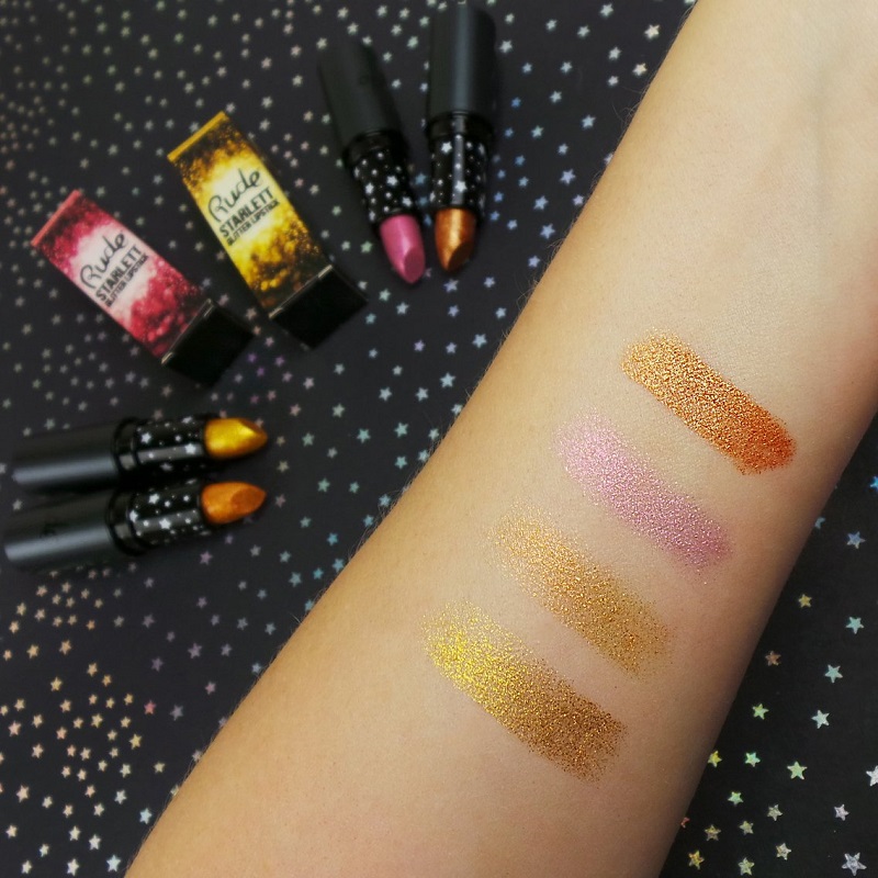 Rude Starlett Lip Glitter Lipstick - Cleopatra