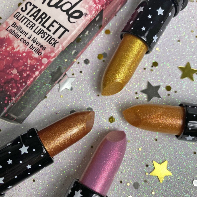 Rude Starlett Lip Glitter Lipstick - Cleopatra