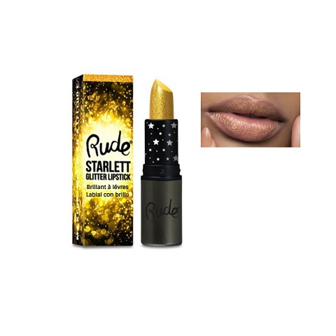 Rude Starlett Lip Glitter Lipstick - Queen B
