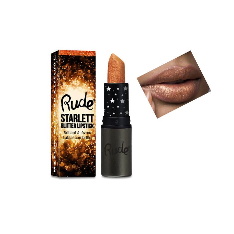 Rude Starlett Lip Glitter Lipstick - Showstopper