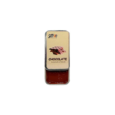 Saffron Fruit Flavour Lip Balm - Chocolate