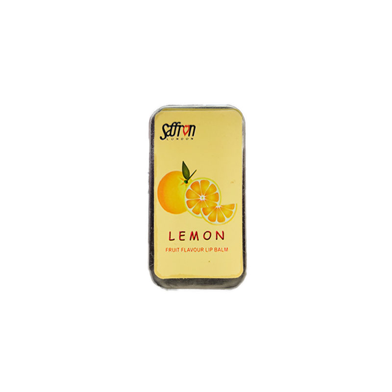 Saffron Fruit Flavour Lip Balm - Lemon