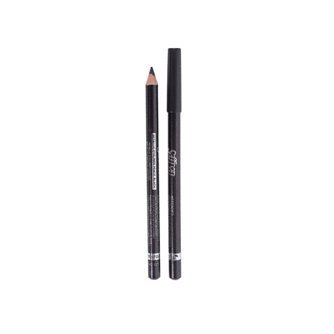 Saffron Metallic Eyeliner Pencil - Black